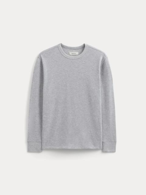 EVERLANE THERMAL CREW IN COZY WAFFLE