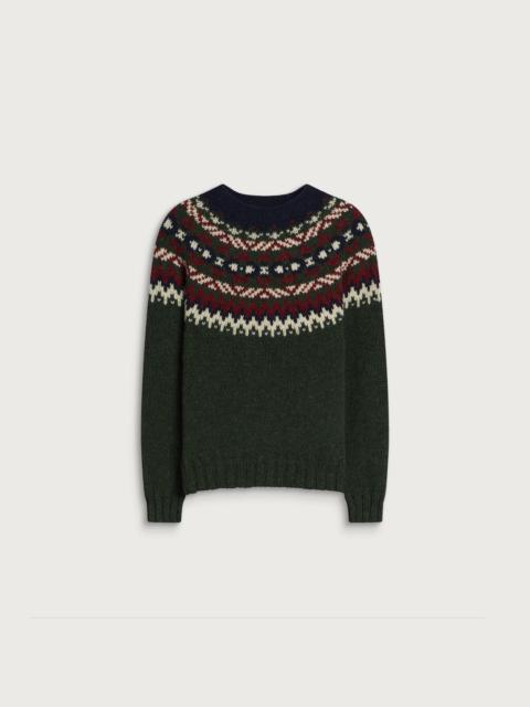 Barbour Barbour Scottish Made Placement Fairisle Crew