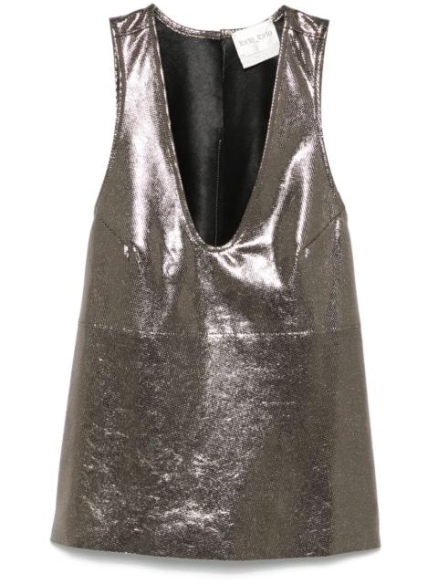forte_forte metallic top