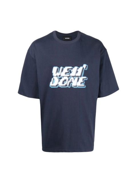 We11done logo-print short-sleeved T-shirt