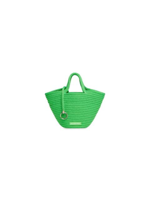 BALENCIAGA ibiza small basket with strap