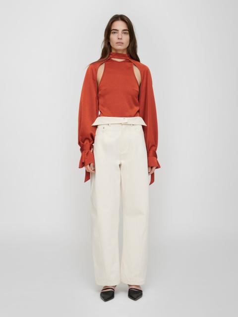 Nanushka Crisp Satin Tank