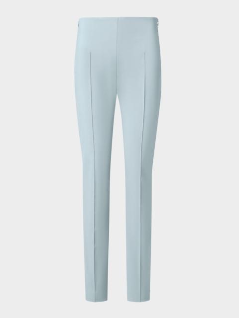 AKRIS Melissa Stretch Techno Slim Leg Pants