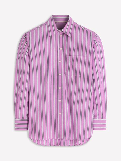 BODEN Sadie Relaxed Cotton Shirt-Multi Stripe