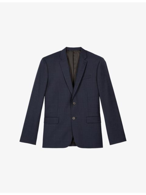 The Kooples Notch-Lapel Slim-Fit Wool Blazer