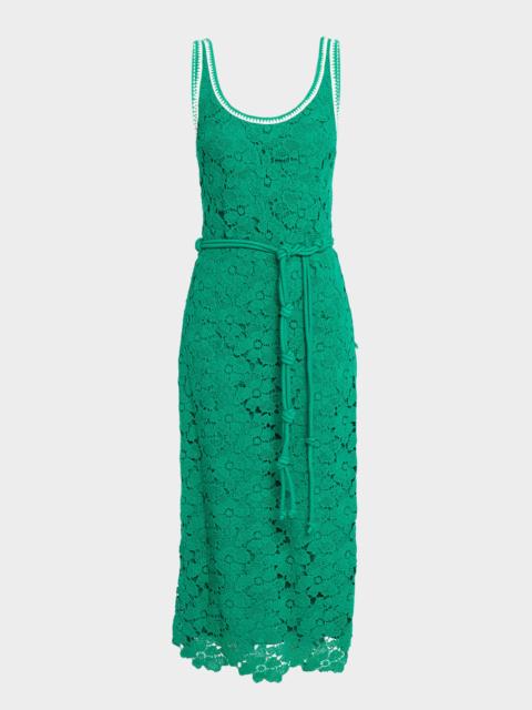 SIMKHAI Eloise Lace Maxi Dress