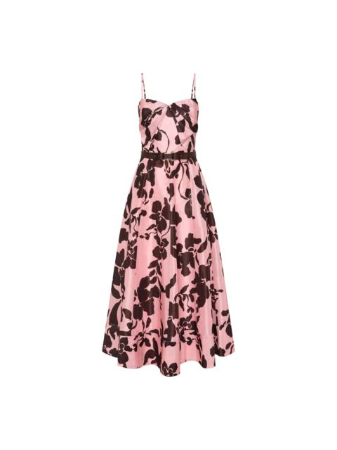 REBECCA VALLANCE Connie Strap Midi Dress