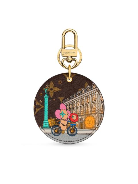 Louis Vuitton Illustre Xmas Paris Bag Charm And Key Holder