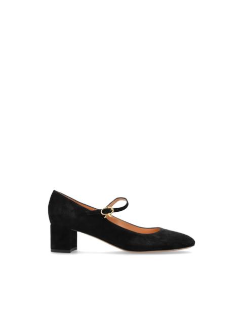 Gianvito Rossi Mary Jane suede pumps
