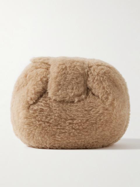 GABRIELA HEARST Soft Demi Wool, Silk And Cashmere-blend Clutch