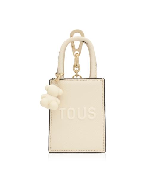 TOUS Beige pop minibag Key ring