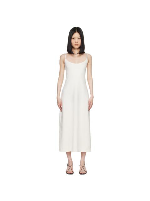 LESET Off-White Rio Maxi Dress