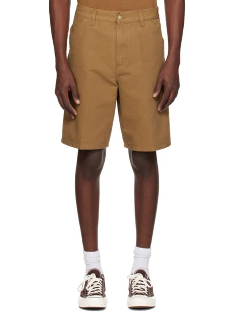 Carhartt WIP Carhartt WIP – Single Knee Short Rinshed Hamilton Brown