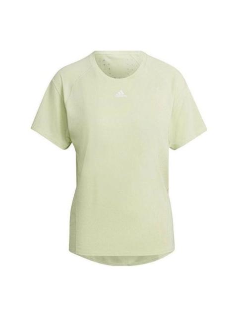 adidas (WMNS) adidas HEAT.RDY T-Shirt Asia Sizing 'Green' HI3970