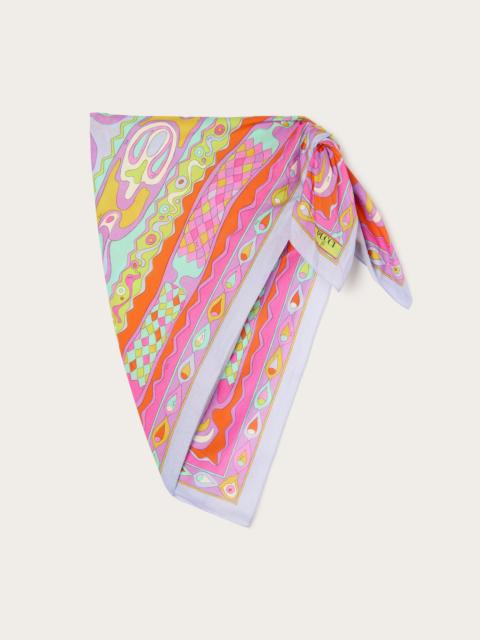 PUCCI ANGOLI PRINT COTTON SARONG