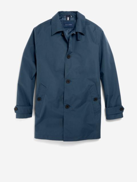 COLE HAAN Men's Stand Collar Rain Jacket