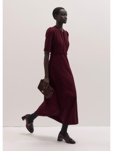 ME+EM Fringe Slim Midi Dress