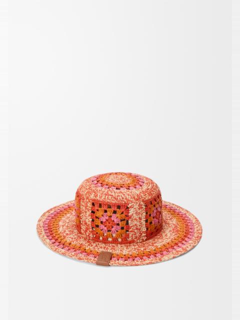 Loewe Fisherman hat in raffia