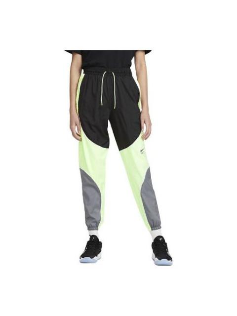 Nike (WMNS) Nike Swoosh Fly Colorblock Woven Basketball Bundle Feet Sports Pants/Trousers/Joggers CZ3955-