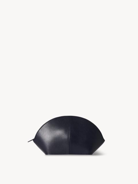 The Row Mel Clutch in Leather