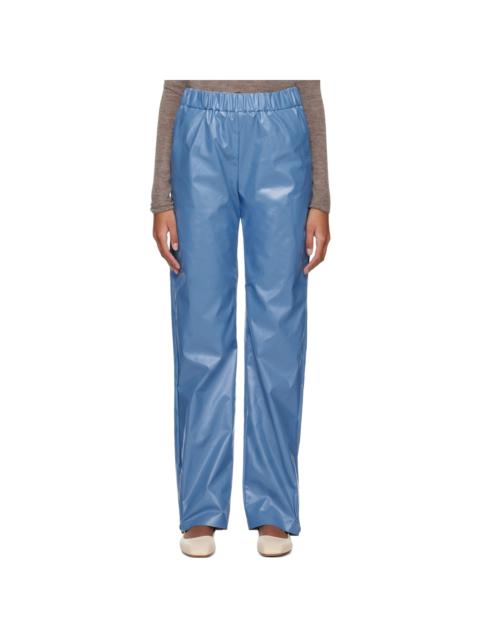 KASSL Editions Blue Oil Trousers