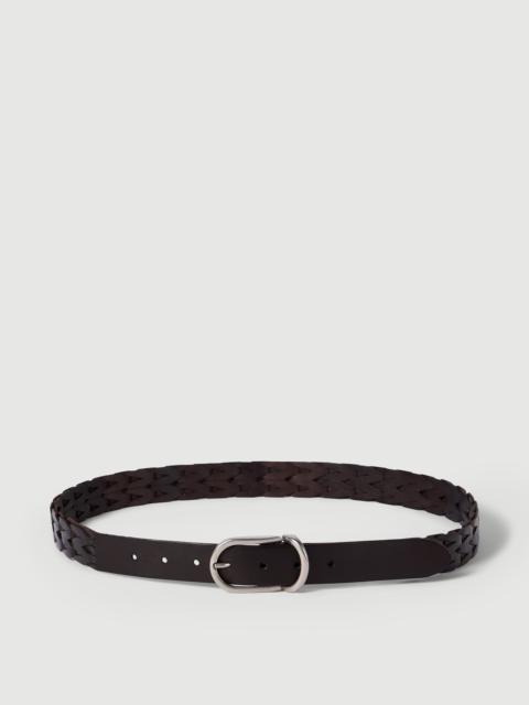 Brunello Cucinelli Braided leather belt