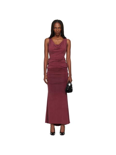 Vivienne Westwood Red Liz Jersey Maxi Dress