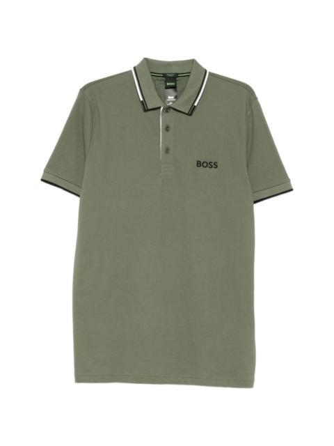 BOSS logo-detail polo shirt