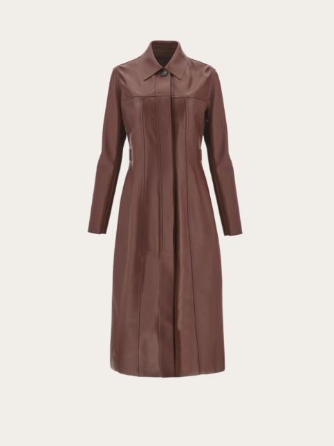 FERRAGAMO Nappa coat