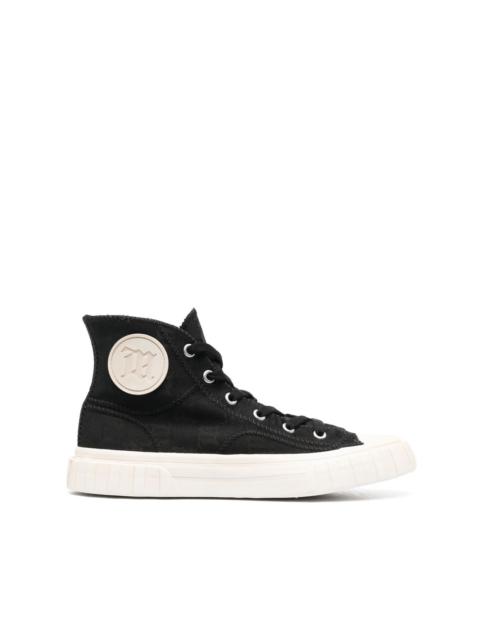 MISBHV monogram high-top trainers