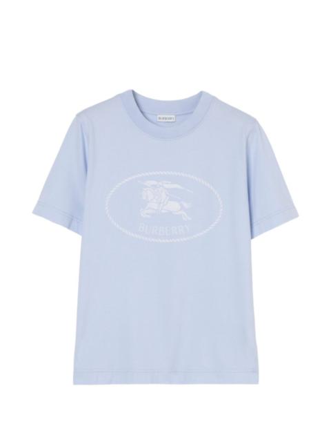 Burberry Knight-stamp cotton T-shirt