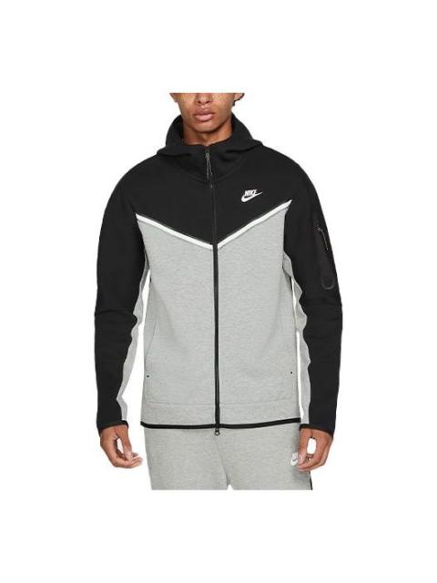 Nike Casual Sports Breathable Zipper Hooded Jacket Colorblock CU4489-016