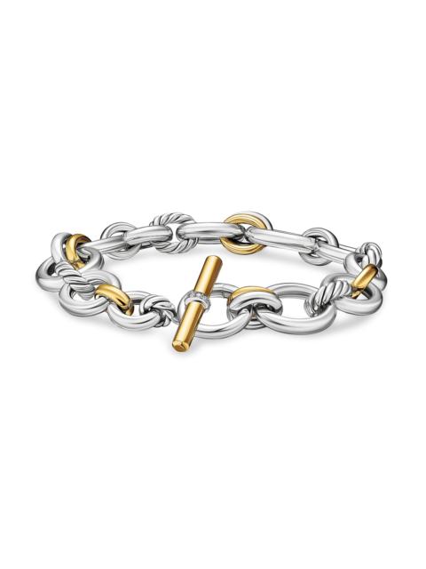 DAVID YURMAN Women's DY Mercer Chain Bracelet in Sterling Silver - Diamond