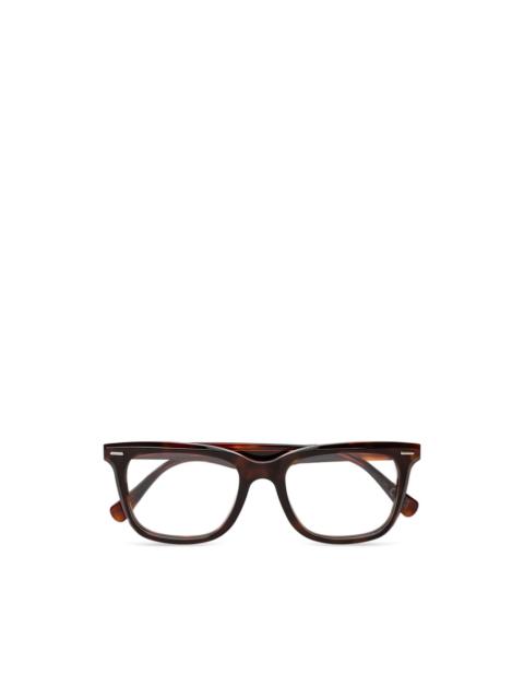 Marni tortoiseshell-effect rectangle-frame glasses