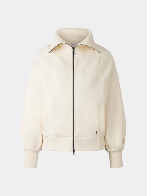 BOGNER Talli Sweatshirt jacket in Cream white