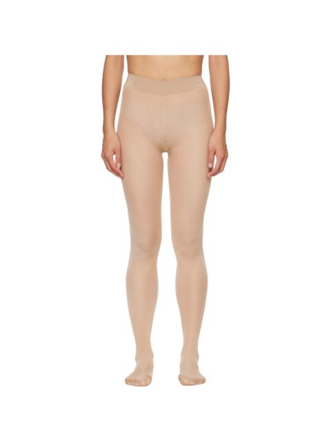 Wolford Beige Pure Shimmer 40 Concealer Tights