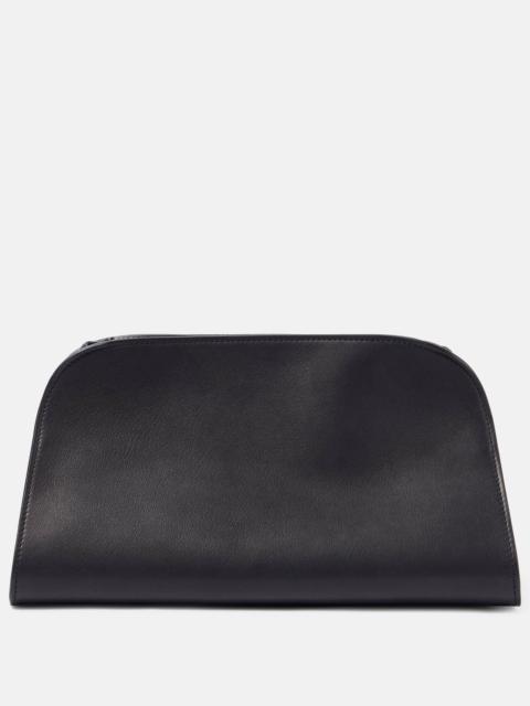 The Row Peggy Small leather shoulder bag