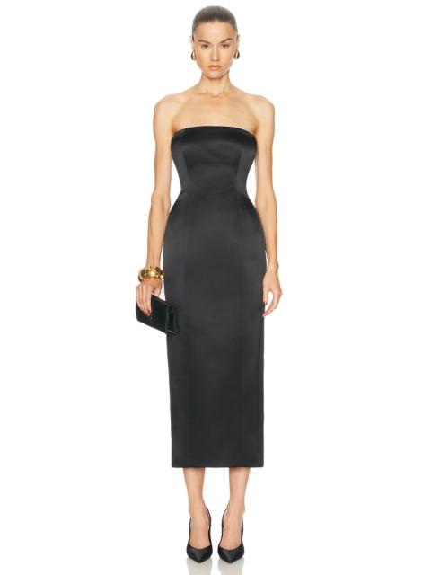 NICHOLAS Kasia Strapless Layered Bustier Dress