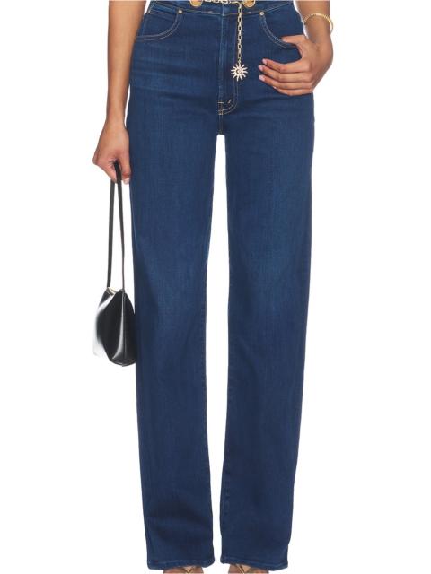 MOTHER The Off The Chain High Waisted Tunnel Vision Sneak Jeans