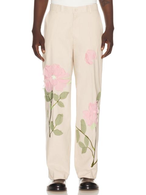 KidSuper Flower Applique Suit Trouser
