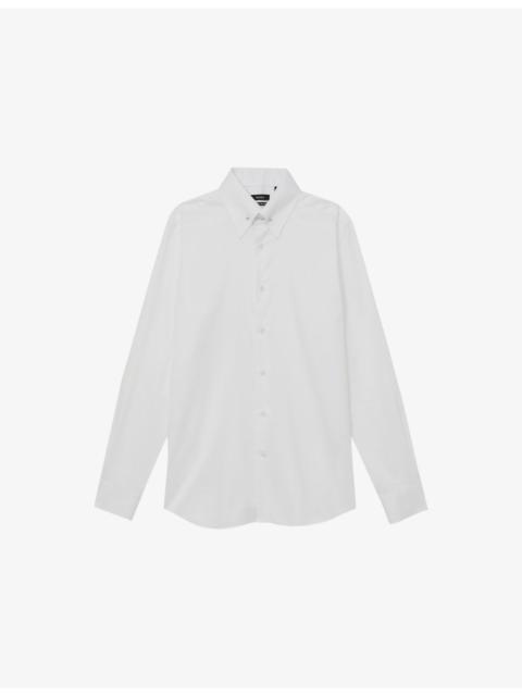 REISS Caldwell Long-Sleeved Cotton Shirt