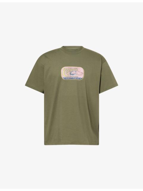 Carhartt Sardina-Print Short-Sleeve Cotton T-Shirt