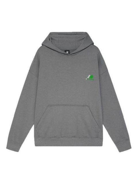 New Balance New Balance x Nice Rice Logo Hoodie 'Grey' AMT22385-SYA