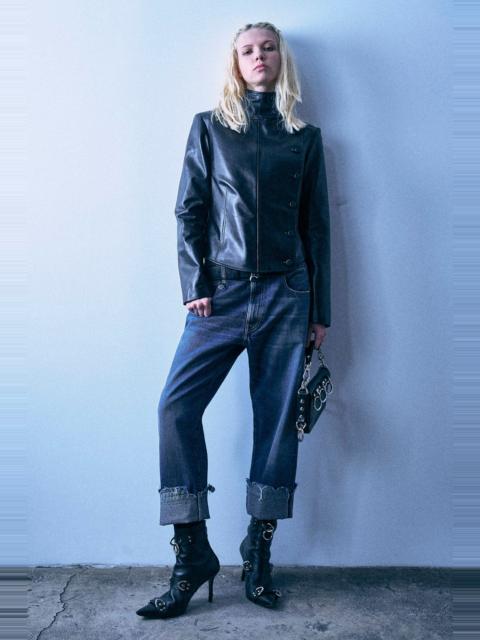 R13 Cuffed X-Boyfriend Jean