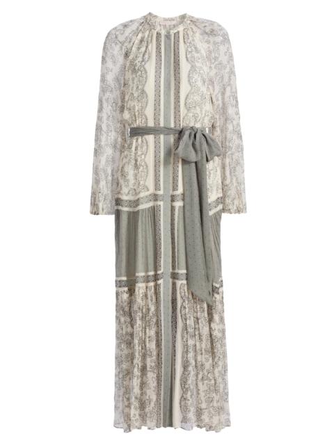 RAMY BROOK Women's Halley Printed Maxi Dress - Bone Black Floral