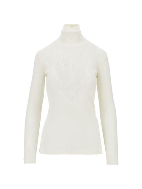 Max Mara ribbed-knit roll-neck sweater