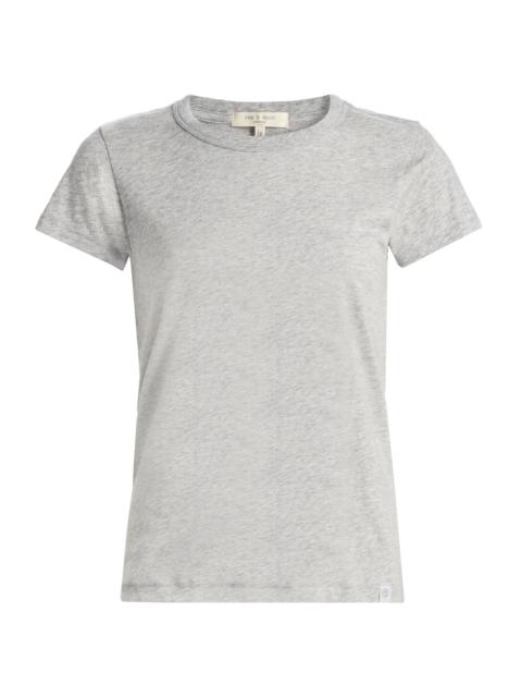 rag & bone Women's The Slub Cotton T-Shirt - Heather Grey