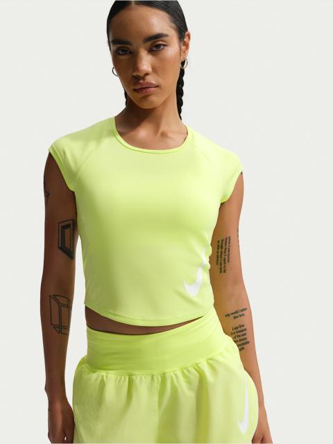 Nike Nike Tempo Swoosh Women's Dri-FIT Cap-Sleeve Running Top