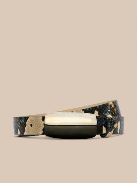 L'AGENCE Marlowe Leather Belt