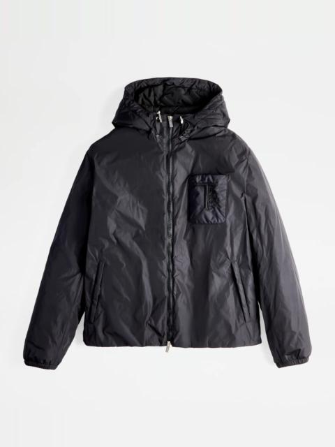 Tod's TOD'S PADDED WINDBREAKER - BLACK